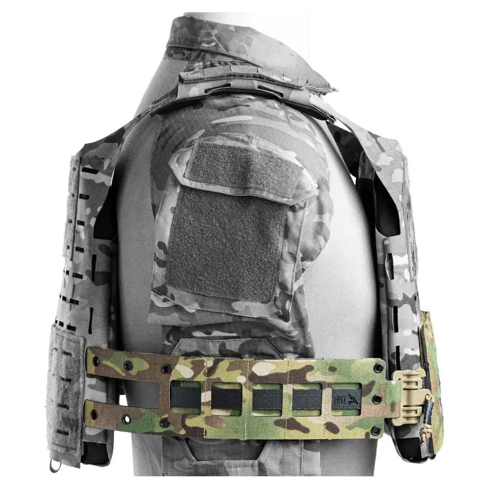 hrt gear HRT Tactical Gear XVC 3in Structural Cummerbund Black LG/XL HRT-STCB2B-XL-BK