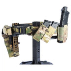 HRT MMS Dual 30 Degree Adapter, tactical vest, police, Pistol mount, Pistol Adapter, PAL, multicam, MOLLE, mlok, military, law enforcement, infantary, HRT 30-Degree Pistol Adapter, cnc, bodyarmor vest,