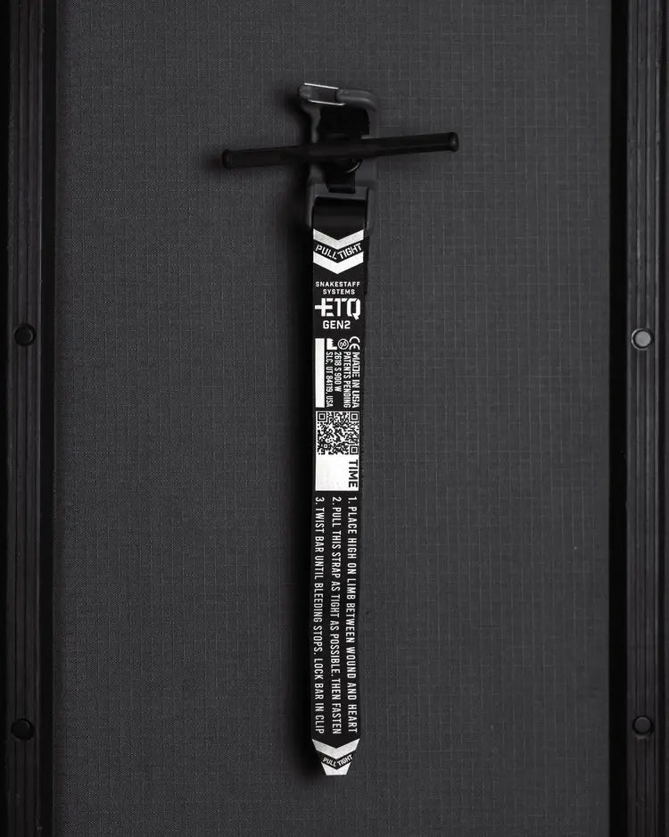 ETQ Gen 2 Tourniquet Wide, 
Tourniquet, Tactical Training, Tactical Gear, Snake Staff Systems, police, military, law enforcement, infantary, ETQ Wide, ETQ, CAT-T Tourniquet,