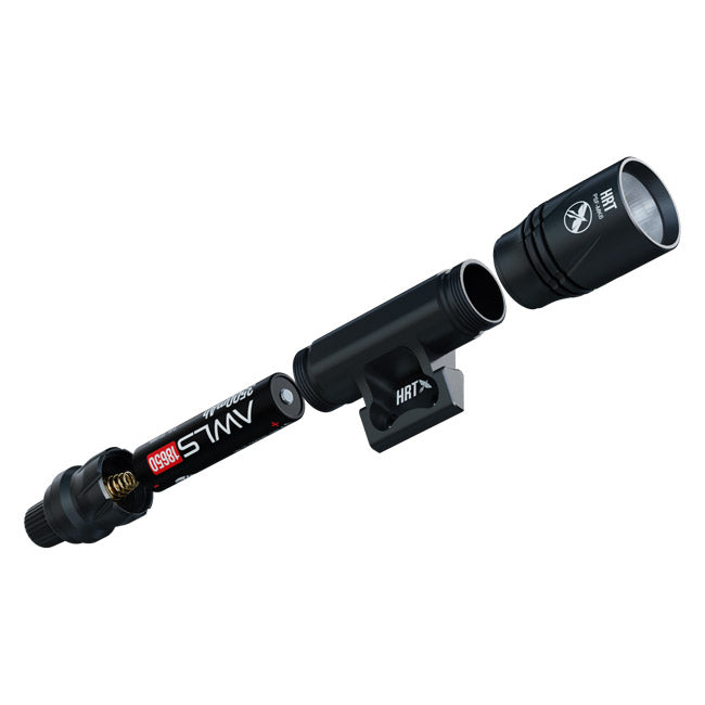 HRT AWLS 18650, AWLS Advanced Weapon Light, weapon mounted lights, Tactical Gear, Tactical Light, First Line Gear, multicam, mlok, cnc, MOLLE, PAL, military, police, law enforcement, infantary,