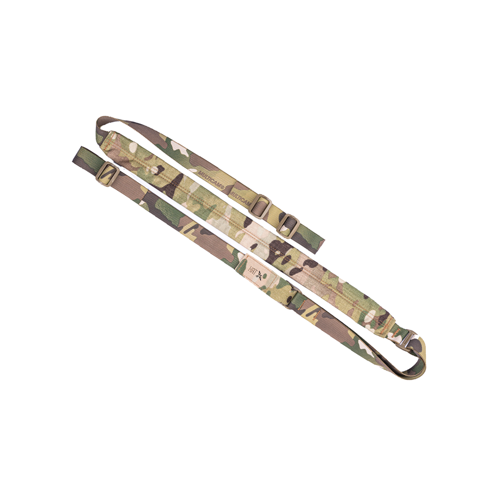 HRT Padded Combat Sling, carbine, sub-gun, shortgun, PDW weapon system, tactical vest, bodyarmor vest, multicam, mlok, cnc, MOLLE, PAL, military, police, law enforcement, infantary,