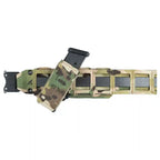 HRT MMS Dual 30 Degree Pistol Adapter, tactical vest, police, Pistol mount, Pistol Adapter, PAL, multicam, MOLLE, mlok, military, law enforcement, infantary, HRT 30-Degree Pistol Adapter, cnc, bodyarmor vest,
