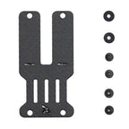 HRT MMS HORIZONTAL ADAPTER, tactical vest, police, Pistol mount, Pistol Adapter, PAL, multicam, MOLLE, mlok, military, law enforcement, infantary, HRT 30-Degree Pistol Adapter, cnc, bodyarmor vest,