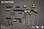 HRT 1/6 Minuteman Figure, tactical vest, bodyarmor vest, multicam, mlok, cnc, MOLLE, PAL, military, police, law enforcement, infantary, Tactical Gear, Plate Carrier, Chest Harness, Placard, Tactical Training, Weapon Mounted Light,