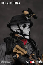 HRT 1/6 Minuteman Figure, tactical vest, bodyarmor vest, multicam, mlok, cnc, MOLLE, PAL, military, police, law enforcement, infantary, Tactical Gear, Plate Carrier, Chest Harness, Placard, Tactical Training, Weapon Mounted Light,
