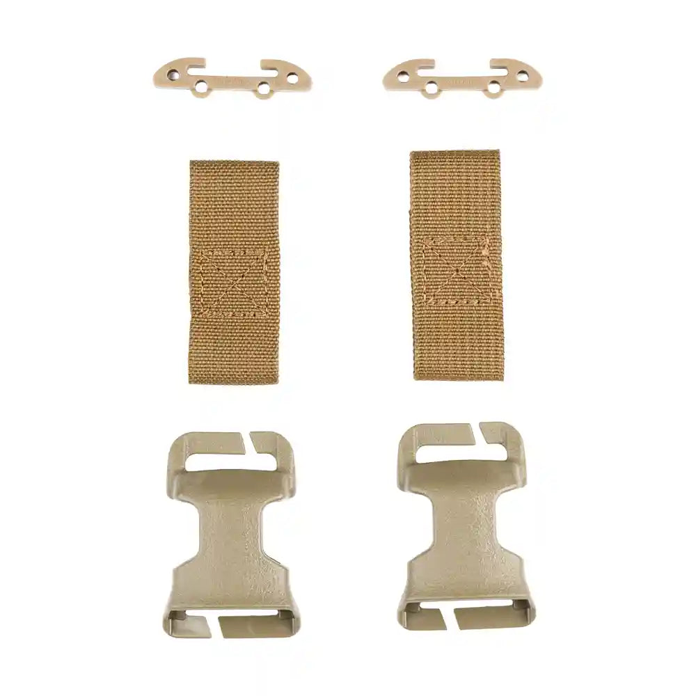HRT Placard Buckle Adapter, Web Mounted Buckle, Tactical Training, Tactical Gear, Quick Attach HD MOLLE, Web Mounted Buckle, police, Plate Carrier, Placard, PAL, MOLLE, mlok, military, law enforcement, infantary, cnc, Chest Harness,