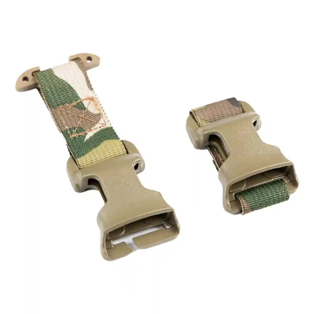 HRT Placard Buckle Adapter, Web Mounted Buckle, Tactical Training, Tactical Gear, Quick Attach HD MOLLE, Web Mounted Buckle, police, Plate Carrier, Placard, PAL, MOLLE, mlok, military, law enforcement, infantary, cnc, Chest Harness,