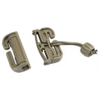 Duraflex Split Bar Quick Release Buckle, Web Mounted Buckle, Tactical Training, Tactical Gear, Quick Attach HD MOLLE Web Mounted Buckle, mlok, cnc, MOLLE, PAL, military, police, law enforcement, infantary,