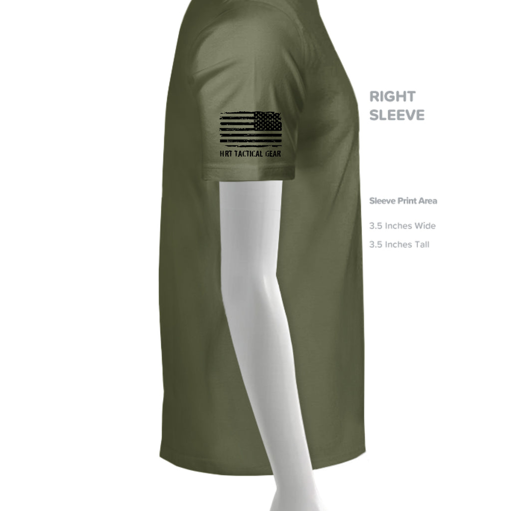 Military Green - SLEEVE_RIGHT,  HRT Apparel, HRT Hoodie, HRT Shirt, Tactical Gear, Military Gear, HRT Tactical Gear, Tactial Things,