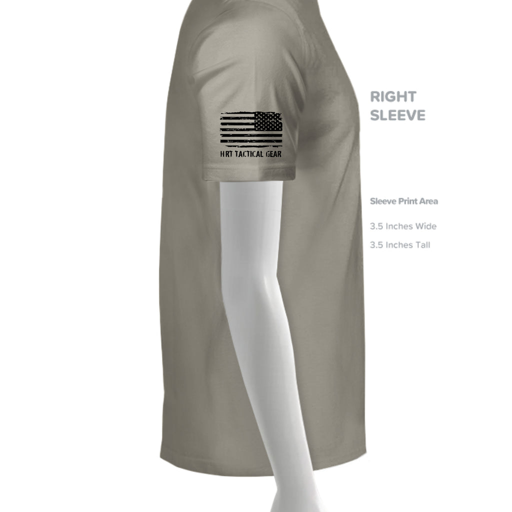 Warm Gray - SLEEVE_RIGHT,  HRT Apparel, HRT Hoodie, HRT Shirt, Tactical Gear, Military Gear, HRT Tactical Gear, Tactial Things,