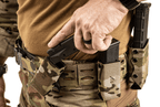 HRT MMS Dual 30 Degree Pistol Adapter, tactical vest, police, Pistol mount, Pistol Adapter, PAL, multicam, MOLLE, mlok, military, law enforcement, infantary, HRT 30-Degree Pistol Adapter, cnc, bodyarmor vest,