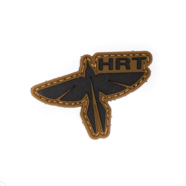 HRT Patch Set 01 <ul> <li><span class="a-list-item">Comes in set of 4 (Tan, Green, Black and White) </span></li> <li><span class="a-list-item"> VELCRO ® brand backing attaches to any loop panel. Perfect for your hat, backpack, or gear. </span></li> <li><span class="a-list-item"> PVC patches are waterproof with impressive detail. No fraying making it long lasting and durable. </span></li> <li><span class="a-list-item"> Size: Approximately 2 inches x 1.75 inches </span></li> </ul> HRT Tactical Gear