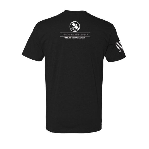 HRT Logo t-shirt, HRT T-shirt black, Shirts with american flag, mlok, cnc, MOLLE, PAL, military, police, law enforcement, infantary