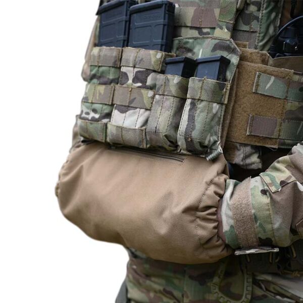 HRT Tactical Hand Warmer Multicam, Tactical Hand Warmer, Mesh pocket, HRT, Tactical Gear, mlok, cnc, MOLLE, PAL, military, police, law enforcement, infantary,