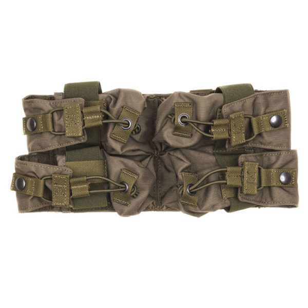 Quad Flashbang Pouch, Tactical Gear, Plate Carrier, Chest Harness, magazine Pouches, Pistol Pouch, Rifle Pouch, AR Pouch, actical vest, bodyarmor vest, mlok, cnc, MOLLE, PAL, military, police, law enforcement, infantary,