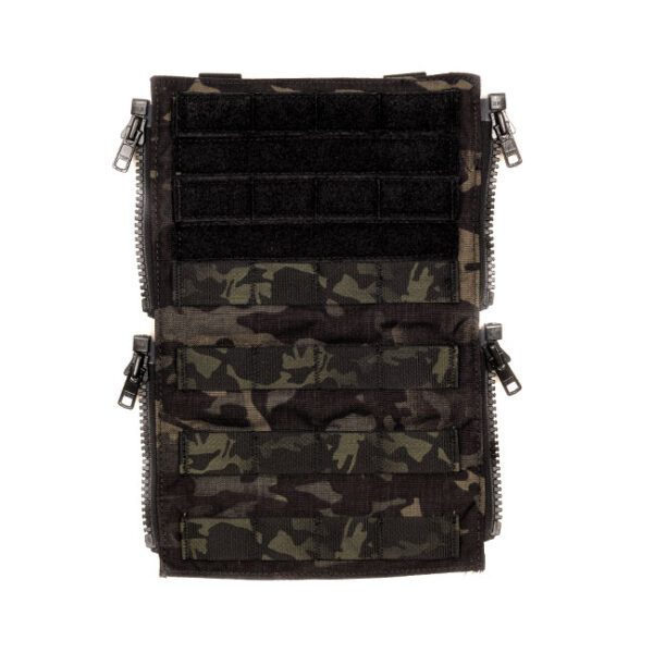 Zip-On Molle Panel, actical Gear, Plate Carrier, Chest Harness, Placard, Tactical Training, tactical vest, bodyarmor vest, mlok, cnc, MOLLE, PAL, military, police, law enforcement, infantary, HRT,