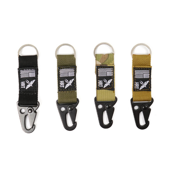 HRT Key Lanyards, HRT Key Chain, Tactical Gear, Plate Carrier, Chest Harness, Placard, Tactical Training, mlok, cnc, MOLLE, PAL, military, police, law enforcement, infantary,