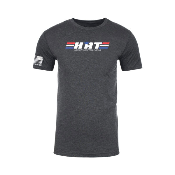 HRT G.I. Joe Style Logo T-Shirt, HRT Tactical Gear, Logo t-shirts, american flag t-shirts, mlok, cnc, MOLLE, PAL, military, police, law enforcement, infantary