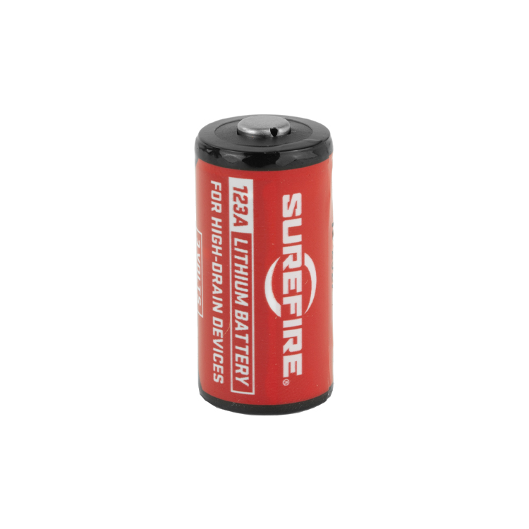 SureFire CR123A Batteries (12-Pack) - HRT Tactical Gear Light Head